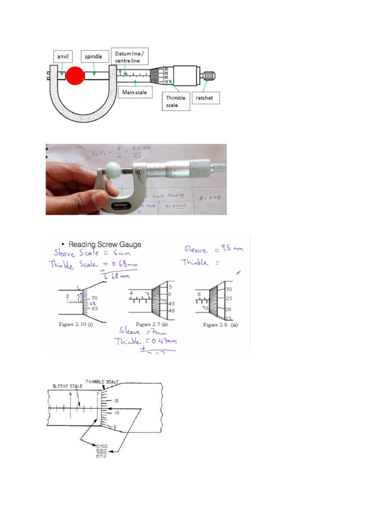 Micrometer Screw Gauge PDF