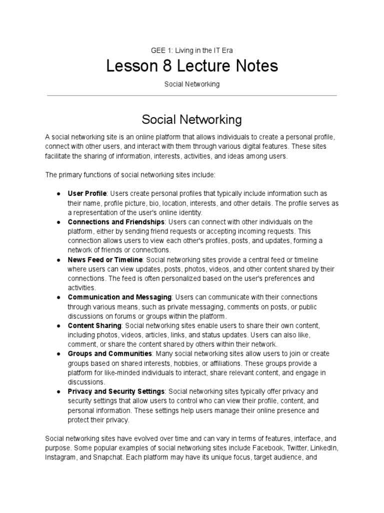 Gee 1 Lecture 8 Notes Pdf