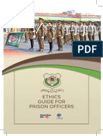 Ethics Guide For Prison Officers
