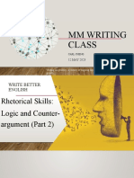 MM Writing 12 May 2023