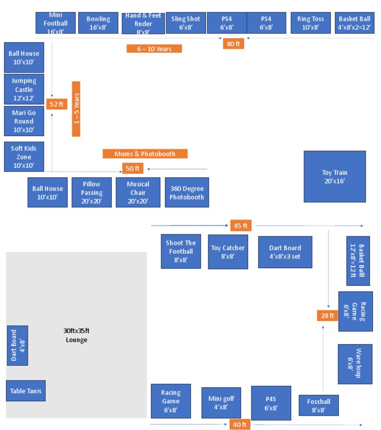 Games Zone Layout PDF Summer Sports Athletic Sports