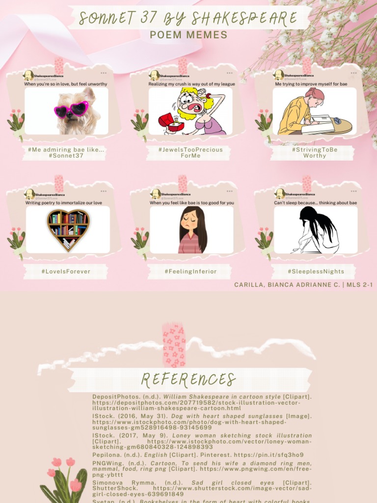 Poem Memes Activity Pdf