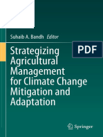Strategizing Agricultural Management for Climate Change Mitigation and Adaptation (Suhaib a. Bandh)