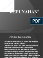 Pertemuan 3 Kepunahan Spesies