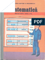 Manual Matematică, Cls. A 2-A, 1989