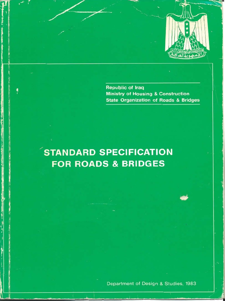 Standards and Specifications For Roads A PDF