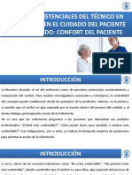 Técnicas Asistenciales Del Técnico en Enfermería - Confort Del Paciente