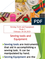 TLE5 W3 Sewing Tools and Equipment