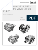 Control Valves SB23, SB33 Hitch Control Valves EHR23, EHR33