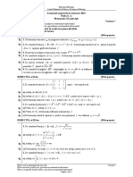 Mate - Info.Ro.5562 SESIUNEA AUGUST BACALAUREAT 2023 - MATEMATICA - MATE INFO