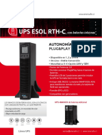 UPS-ESOL-RTH-C-online-Enersafe-1a3KVA Bolivia