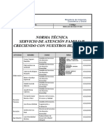 Coordinación General de Gestión Estratégica-Norma Tecnica