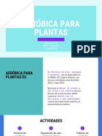 Presentación Aeróbica para plantas - Explora