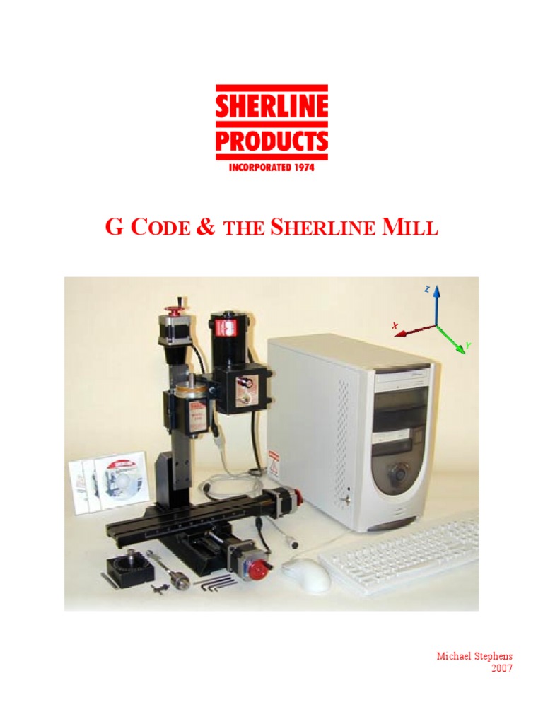 An Introduction To G Code Pdf Numerical Control Drilling