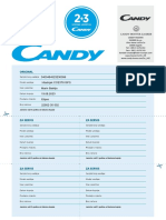 Jamstveni List Candy 180821