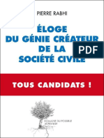 eBook Pierre Rabhi-Eloge Du Genie Createur de La Societe Civile