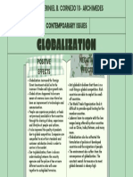 Globalization Positive and Negative Effects