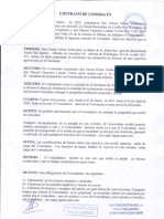 Contrato de Comodato