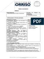 Termo de Referencia - Aquisição de Equipamentos Médicos Hospitalares