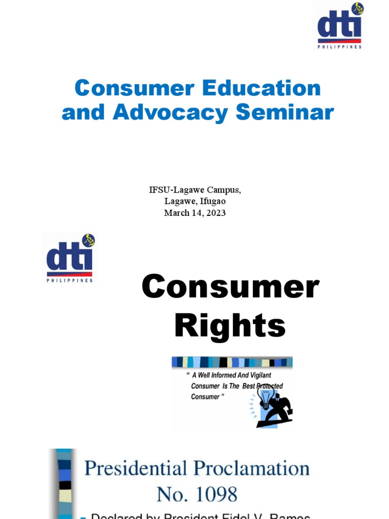 Consumer Rights | PDF