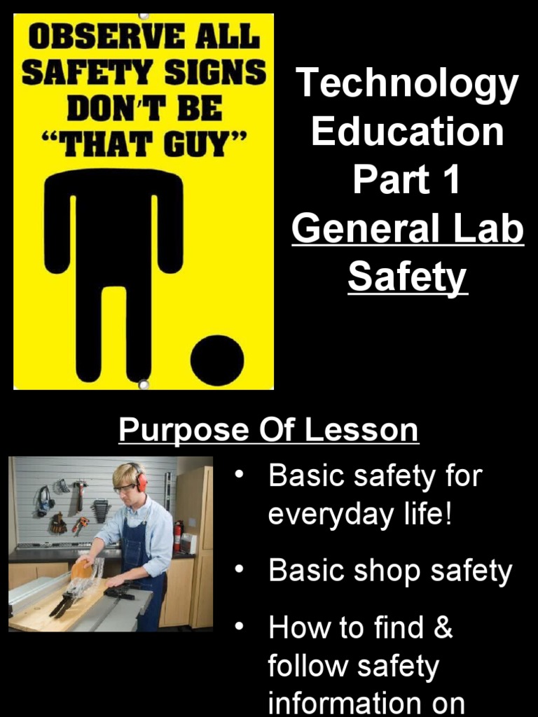 General Safety Part 1 8 21 2023 v2 PDF Occupational Safety And