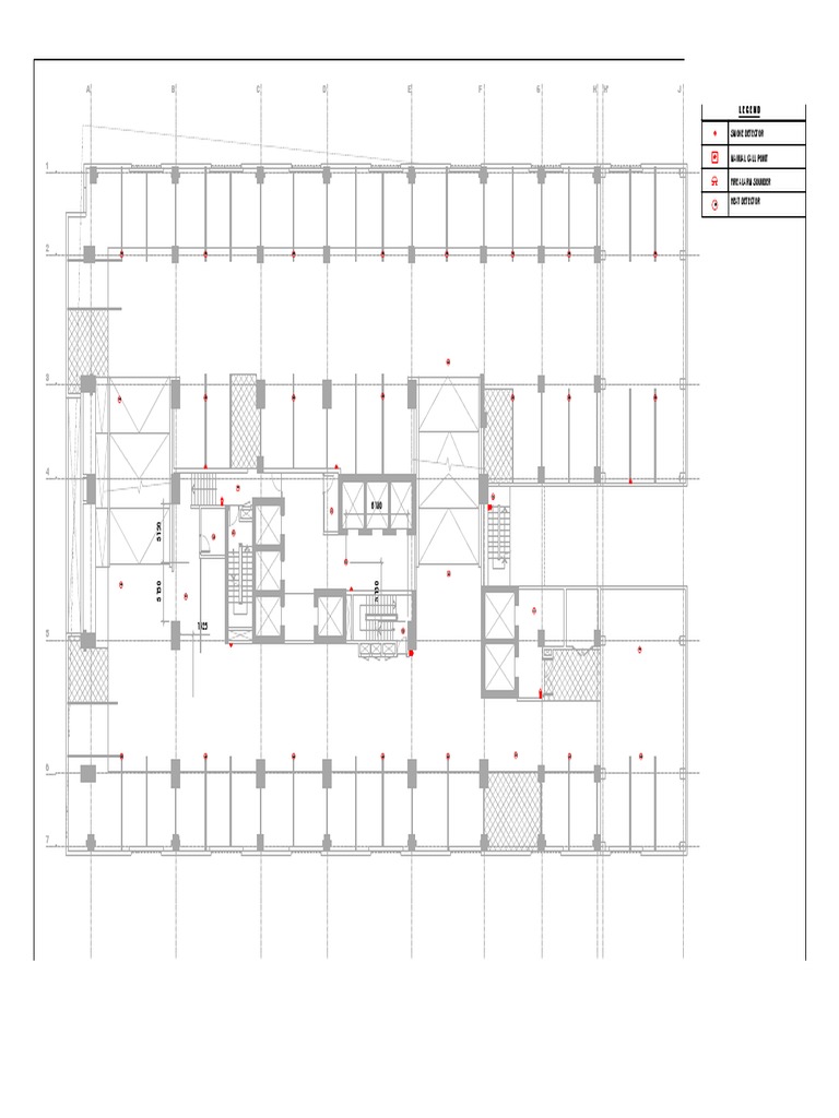 Fire Alarm Layout for Mixed Use Building | PDF