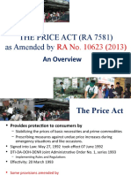 Price Act - LPCC2016