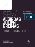 ESTUDIOS SEMIÓTICOS - Algirdas Greimas