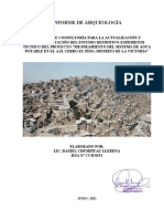 Informe Arqueología Entregable #3 - Revisión Final