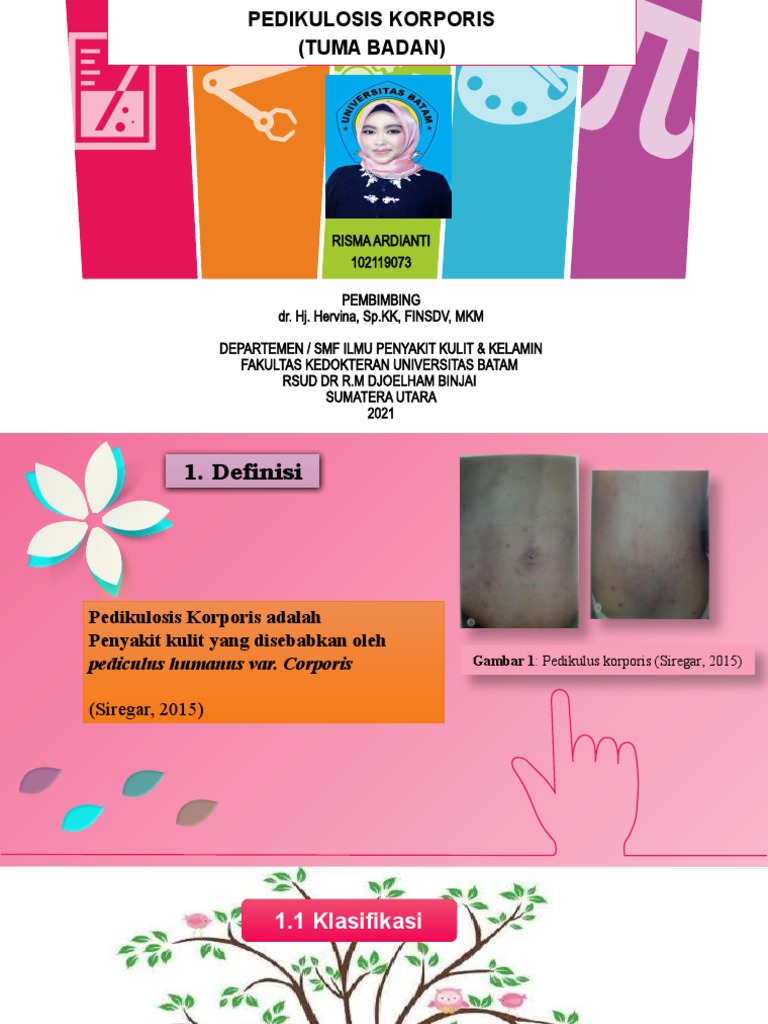 ACC Pediculosis Korporis PPT Teori PDF