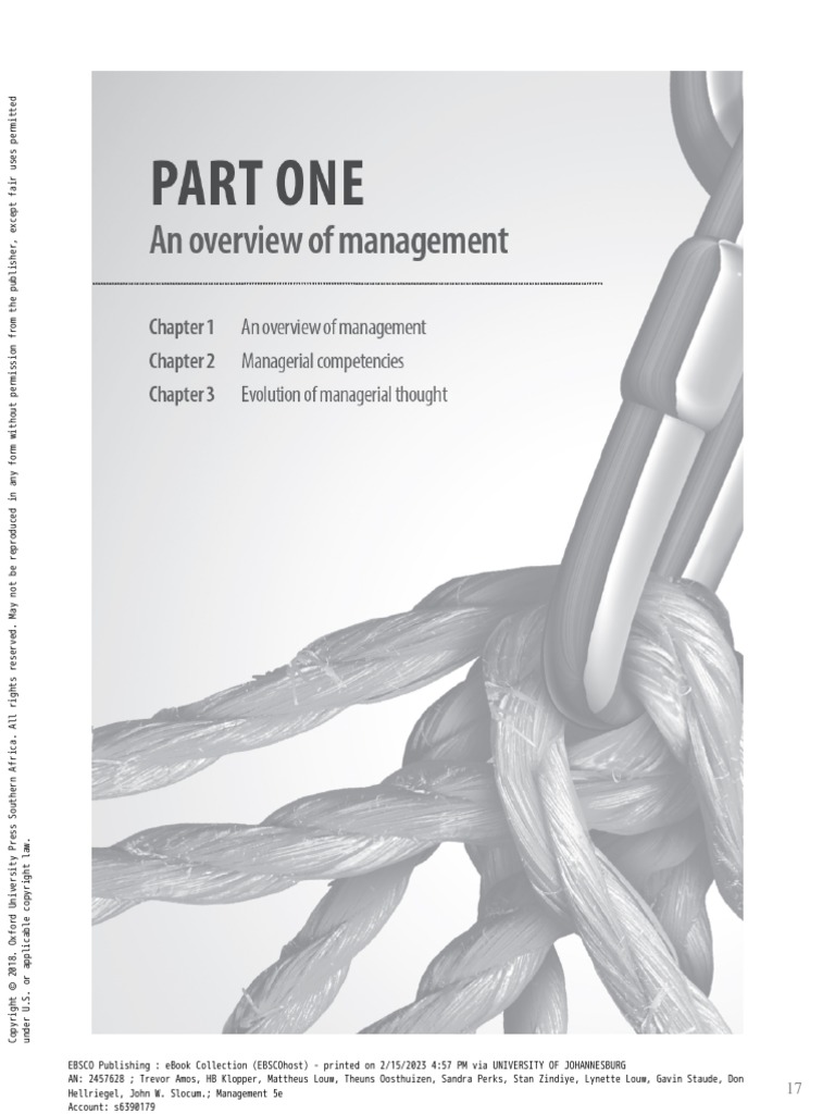 Management P1 PDF