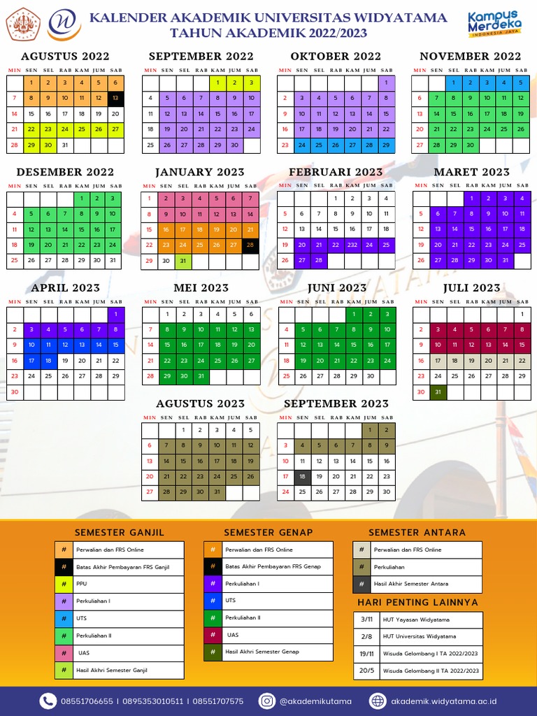 Kalender Akademik Ta 20222023 Pdf