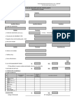 FICHA  DE INSCRIPCIÓN DEL POSTULANTE Nº 05