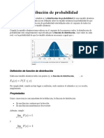 Distribución de Probabilidad