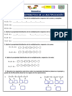 F.mat - Propiedad Distributiva de La Multiplicación - 11 - 08 - 23