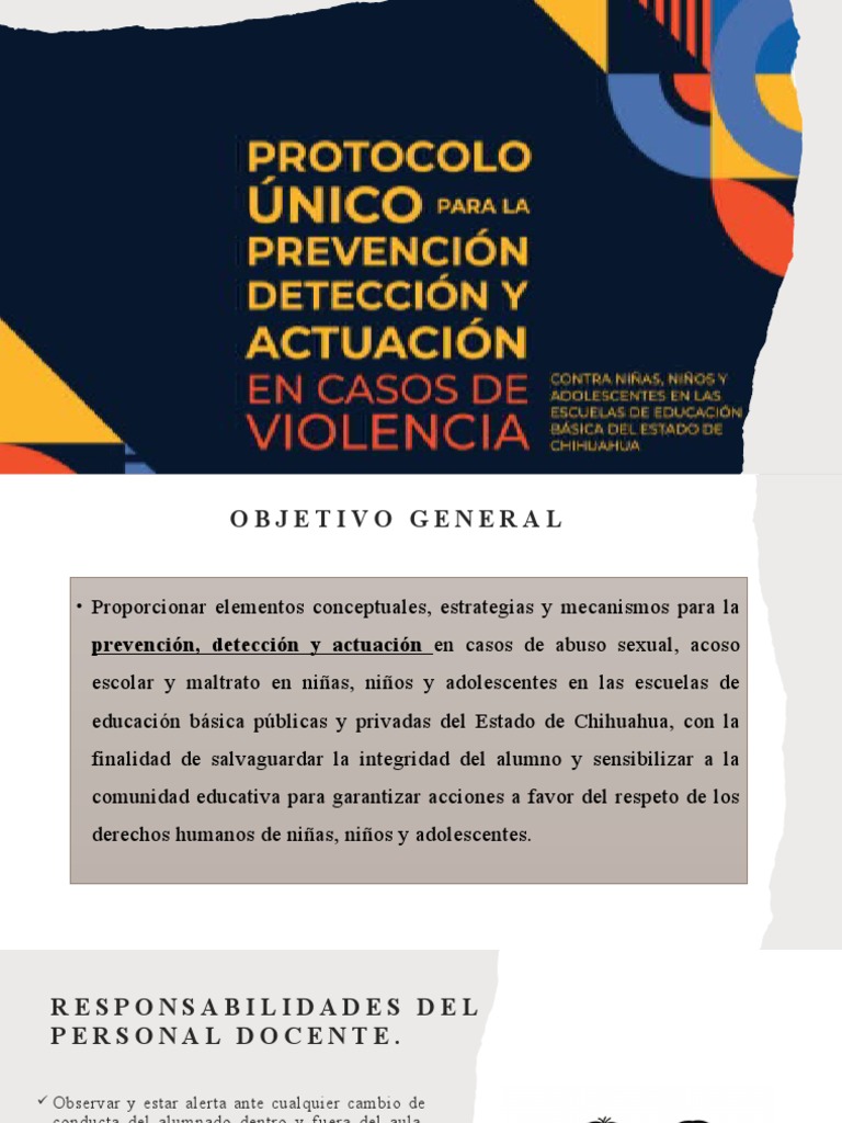 Protocolo de Prevención del Abuso Infantil | PDF | Abuso sexual
