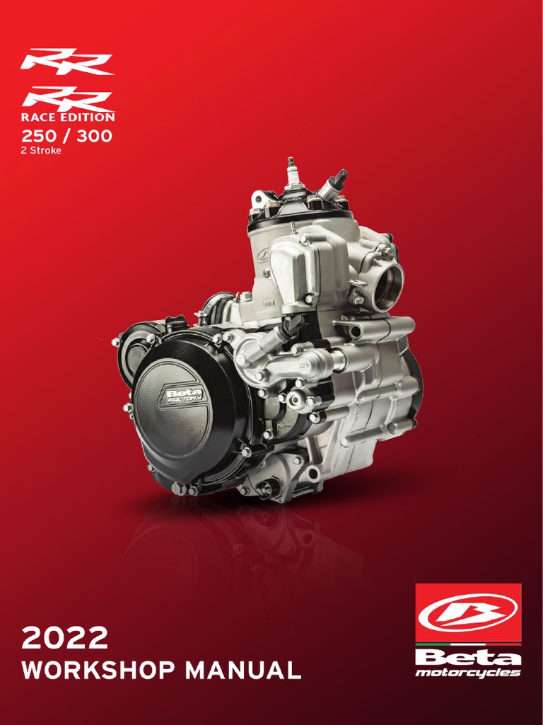 Beta 300 RR Engine Workshop Manual | PDF | Manual Transmission ...