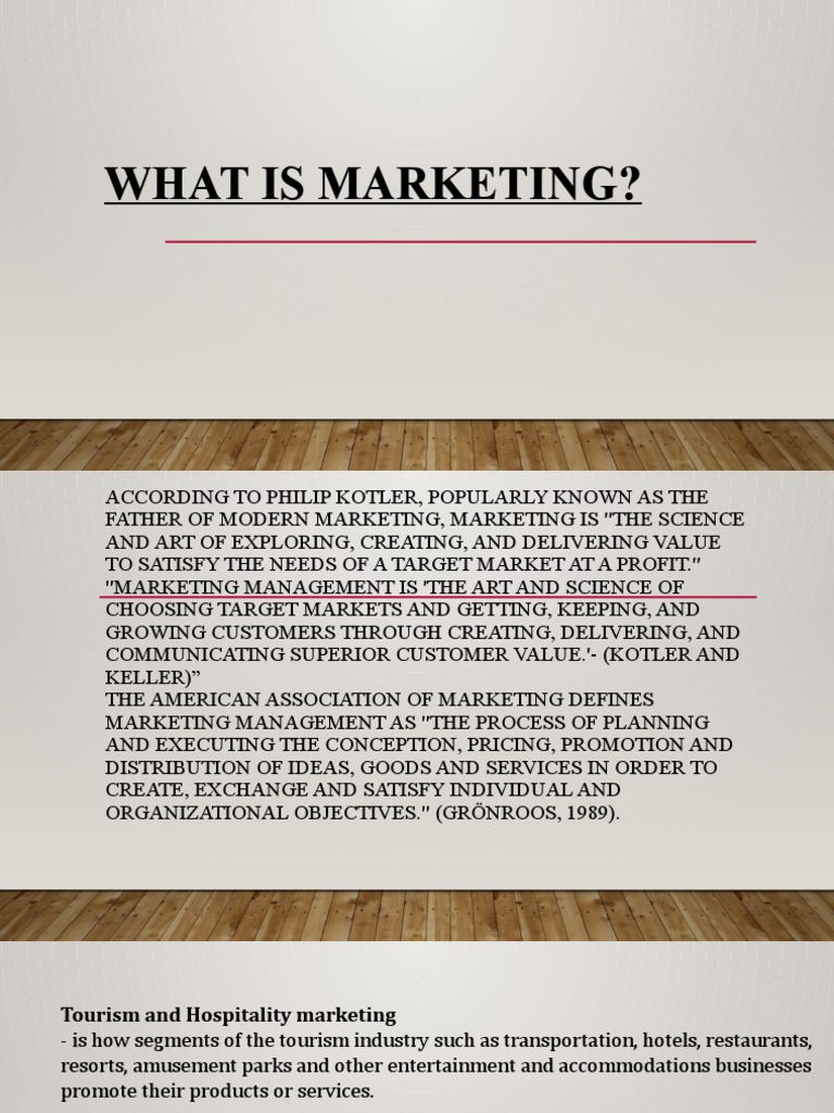 What Is Marketing PDF
