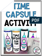 Time Capsule Worksheet