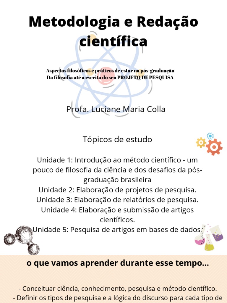 Introdução à Metodologia Científica | PDF | Science | Método científico