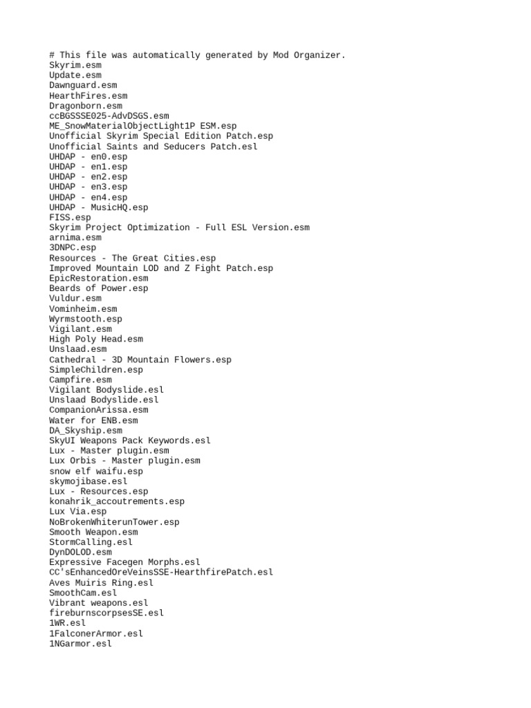 Loadorder PDF