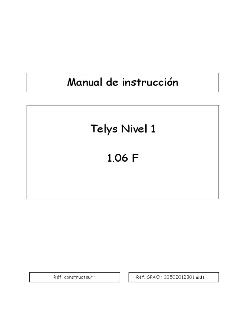 Copia de Manual Telys - Nivel Usuario 500kwas | PDF