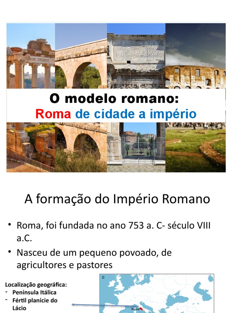 1 - O Modelo Romano - Roma, de Cidade A Império | PDF | Império Romano ...