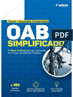 Livro Oab Simplificado Demonstrativo