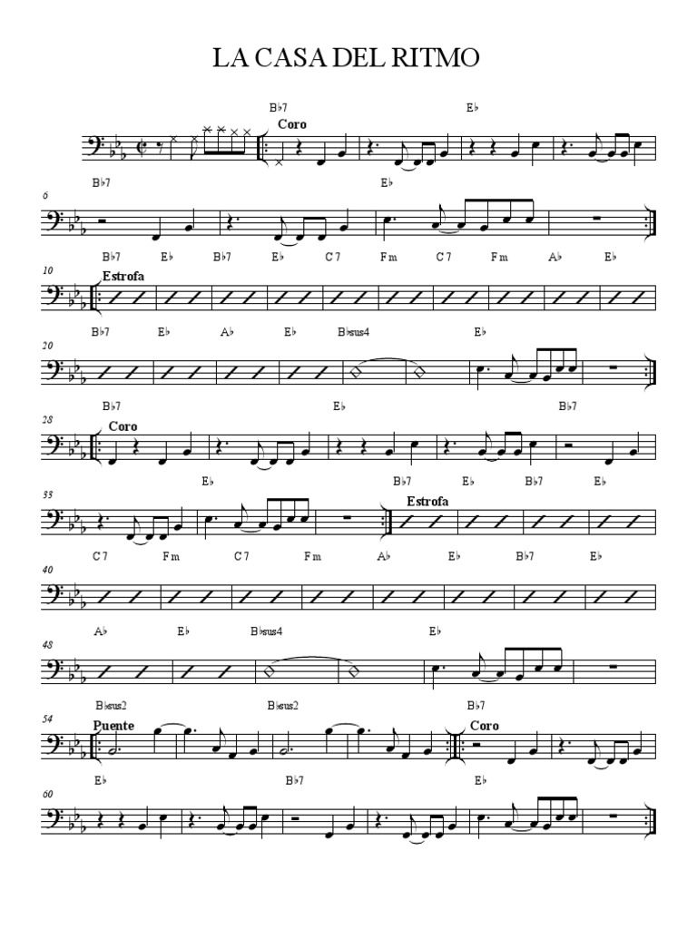La Casa Del Ritmo Bass PDF
