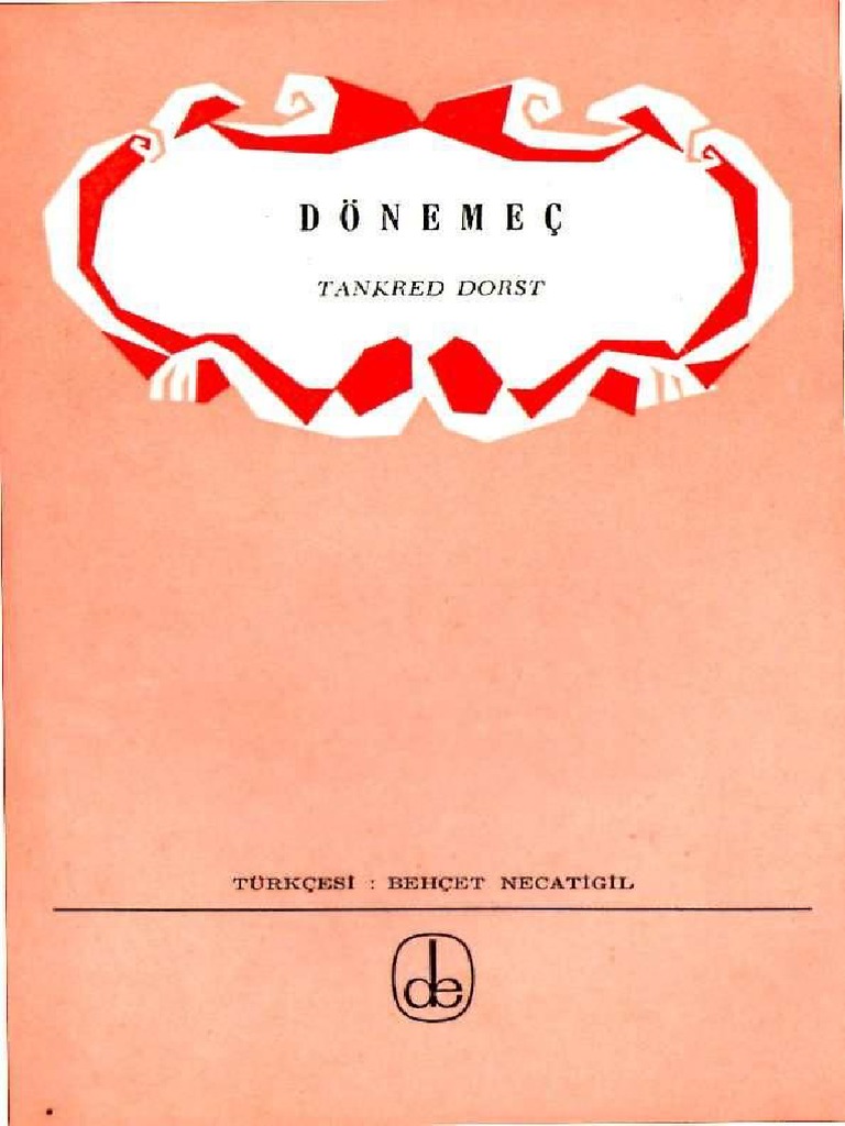 Tankred Dorst - Dönemeç | PDF