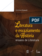 Literatura e Esvaziamento Da História: Ensaios de Literatura