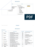 MBB Study Plan - Student