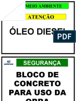 Placas Segurança