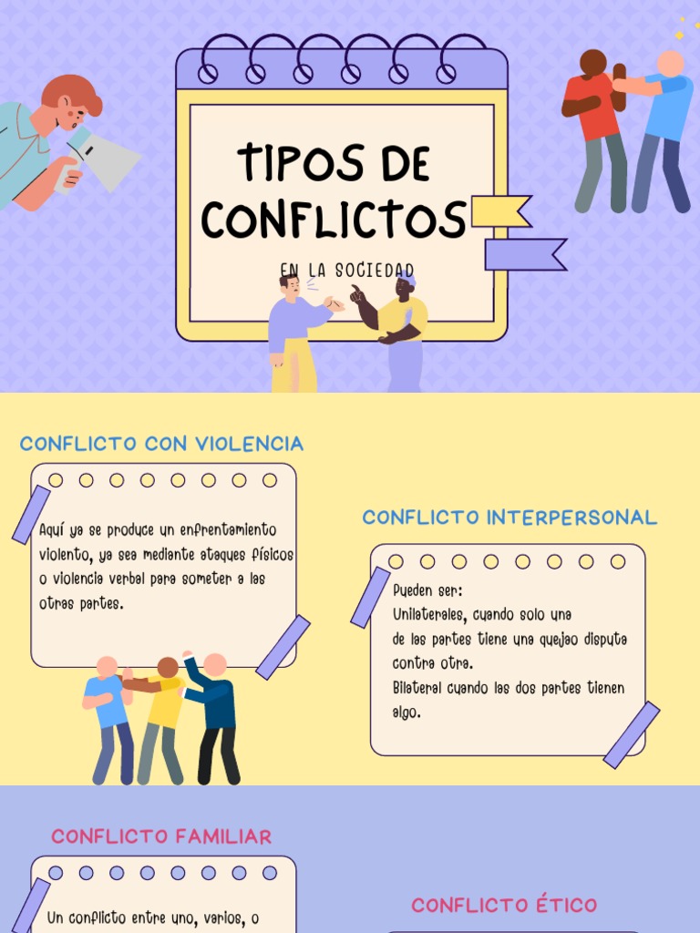 Tipos de Conflictos en la Sociedad | PDF